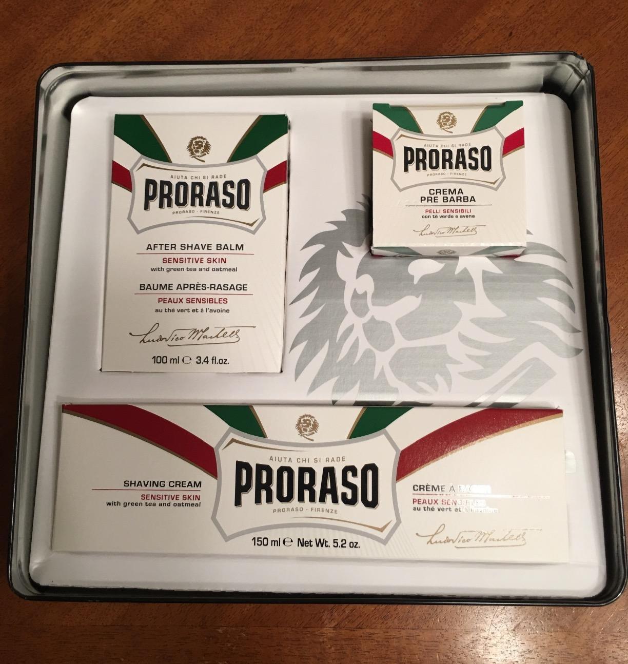Proraso Shaving Kit - Vintage Toccasana Tin for Sensitive Skin customer photo 2