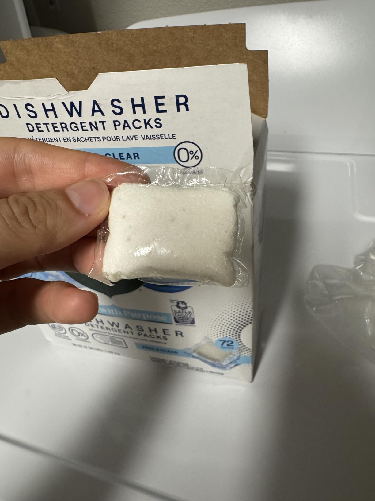 Seventh Generation Free & Clear Dishwasher Detergent Packs, 72 Count customer photo 2