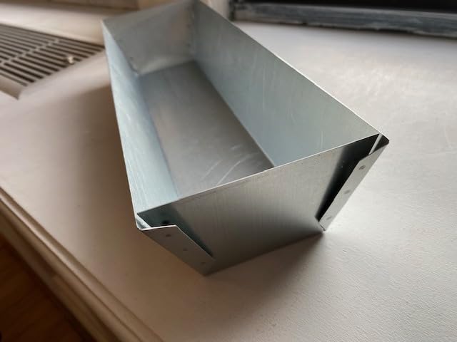 Edward Tools 13” Steel Mud Pan - Sheared edges for easy knife cleaning - Perfect size for larger knives - Rust proof design - Heavy duty but still lightweight - Drywall mud pan - Lifetime warranty customer photo 2
