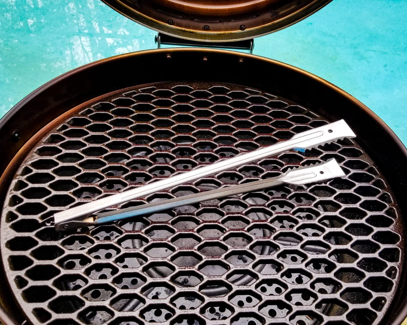 Cast Iron Grill Grate for 22 Inch Weber Kettle Grill, Better Sear Marks customer photo 2