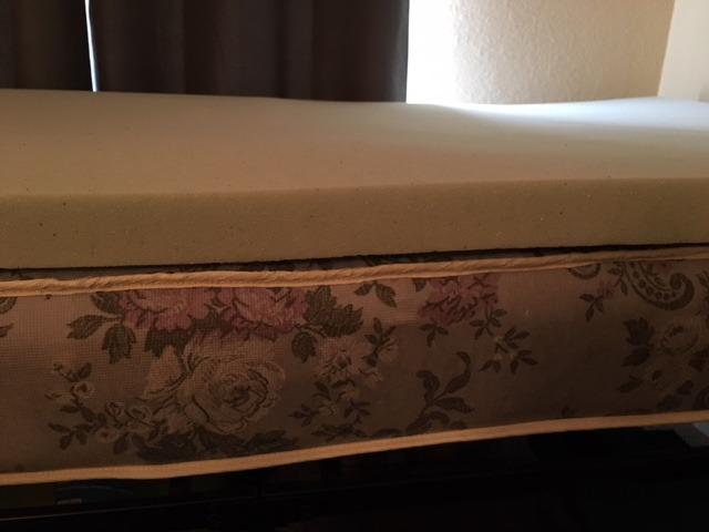 Linenspa Memory Foam Mattress Topper, Queen Size - 2 Inch Gel Infused Memory Foam - Plush Feel - Cooling and Pressure Relieving - CertiPUR Certified customer photo 2