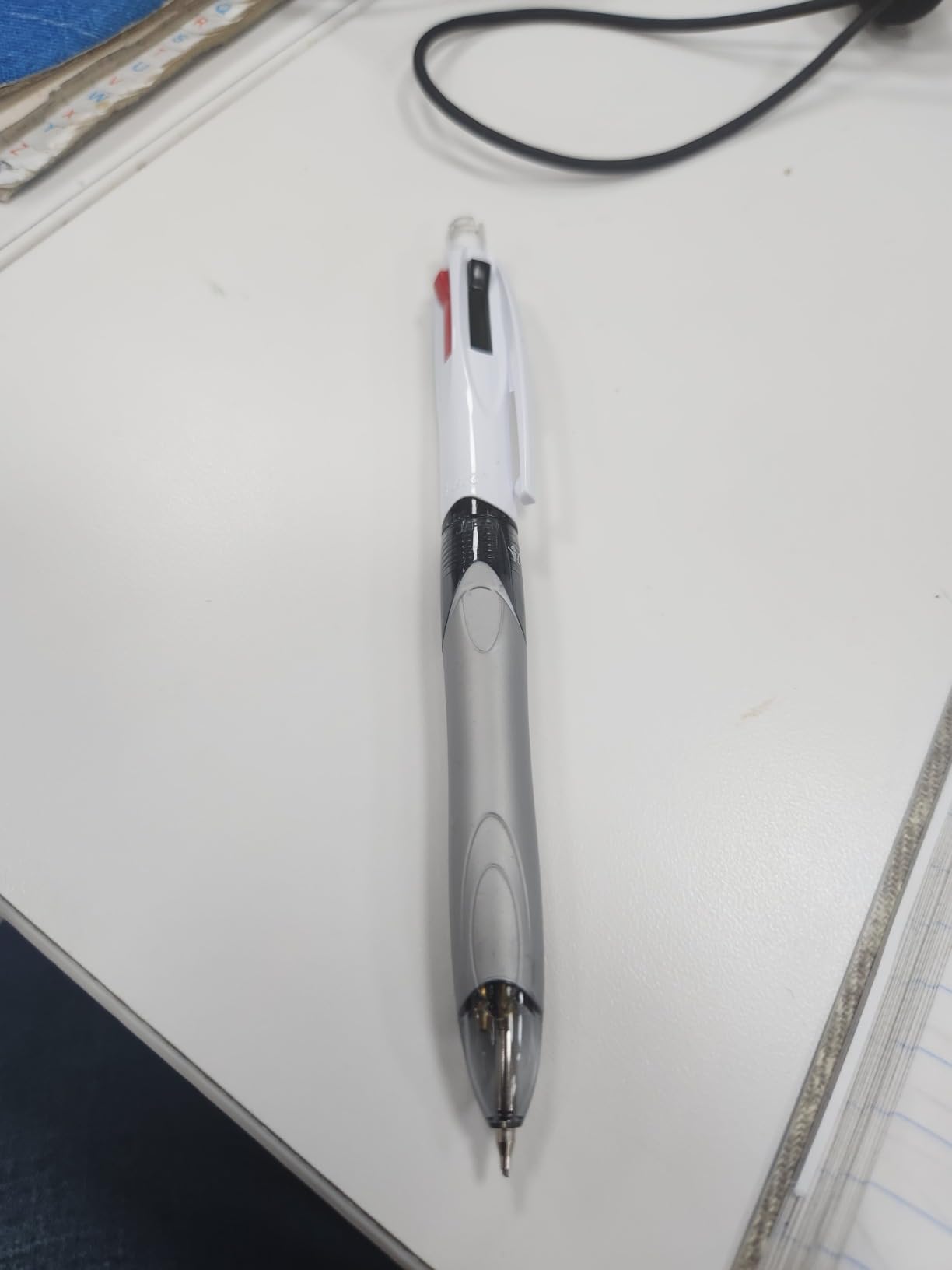 BIC 4-Color 3+1 Retractable Ballpoint Pen, 0.7 mm Pencil, 1 Count customer photo 2