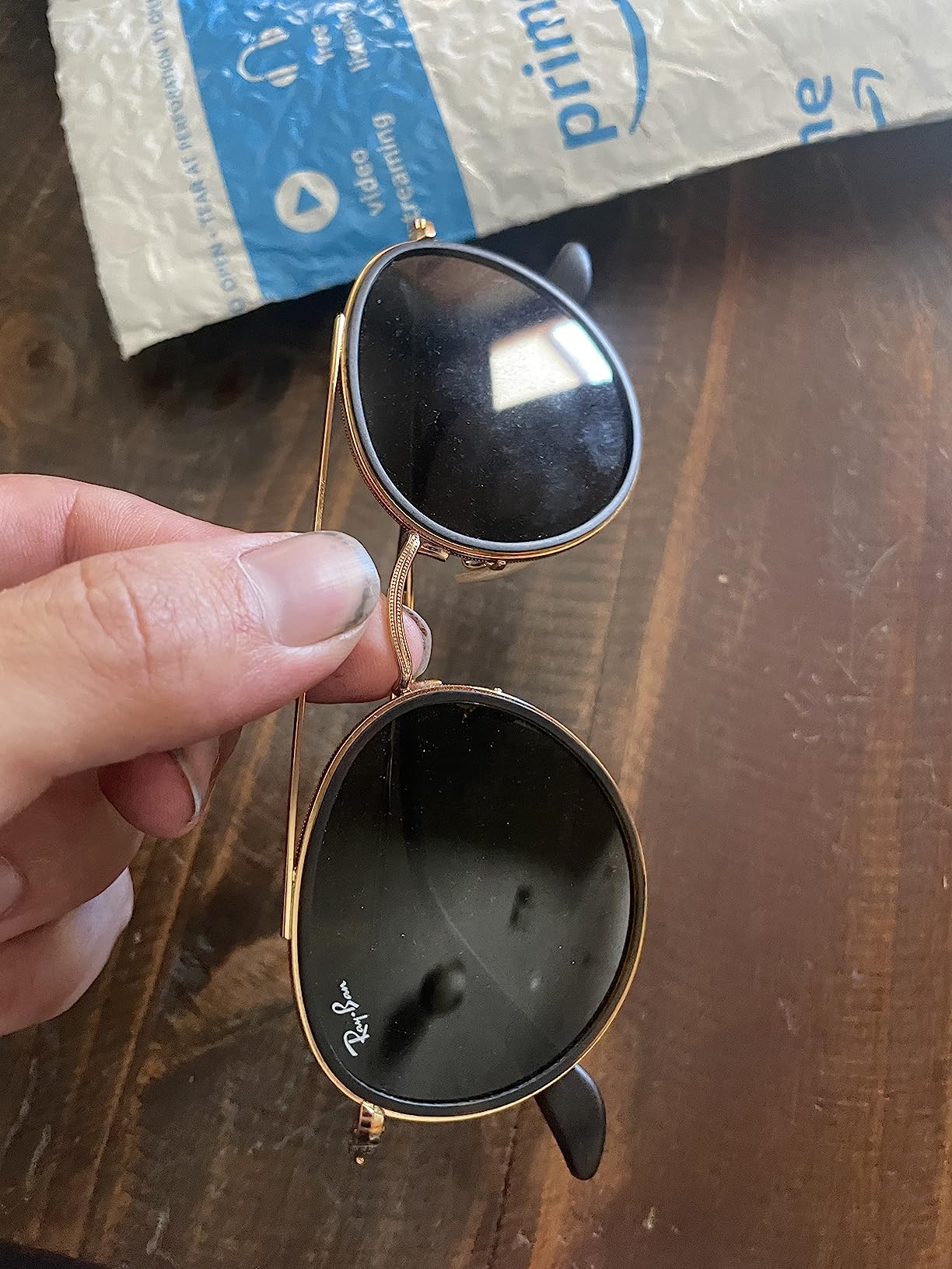 Ray-Ban RB3647N Double Bridge Round Sunglasses customer photo 1