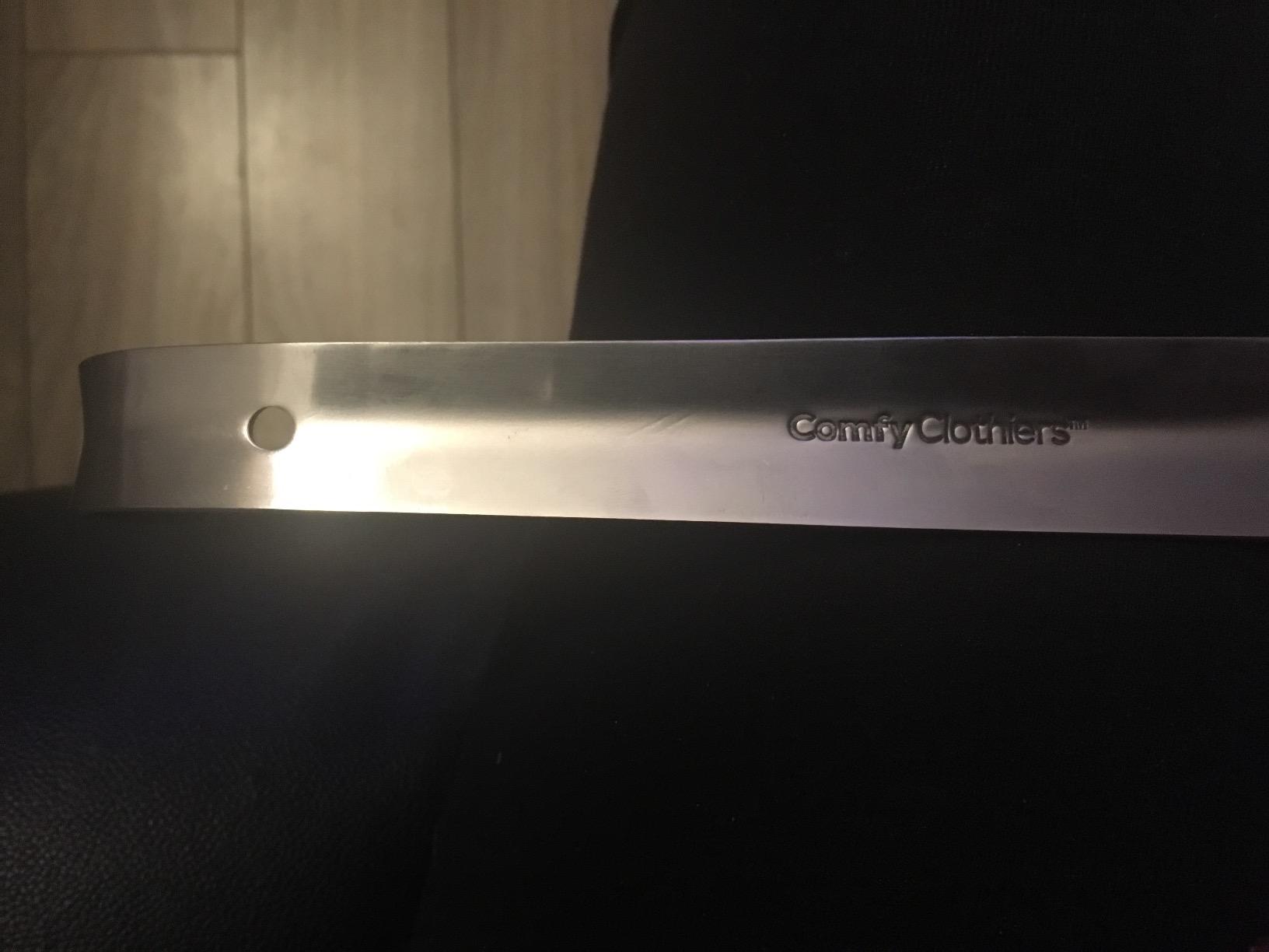 Comfy Clothiers 23-inch Long Handle Metal Shoe Horn customer photo 1