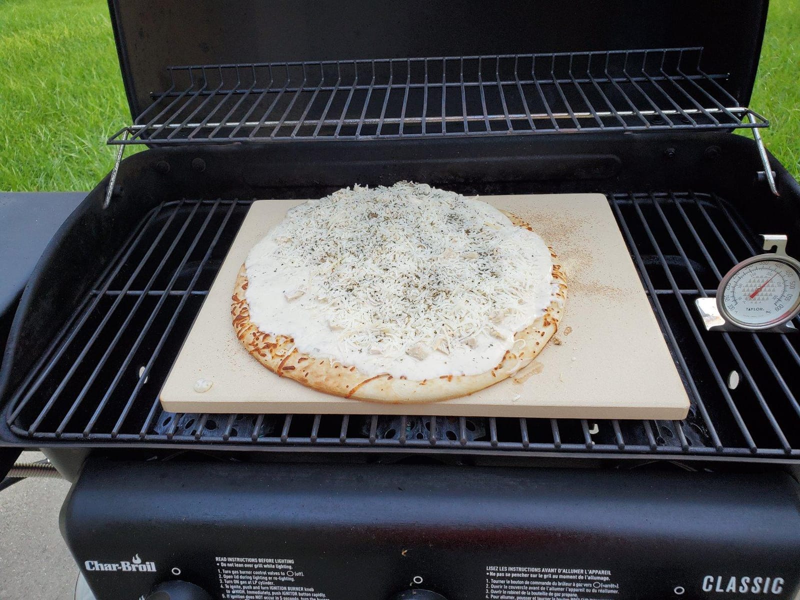 Unicook 15 x 12 Inch Rectangular Pizza Stone for Oven and Grill, 6.8 Lbs customer photo 2