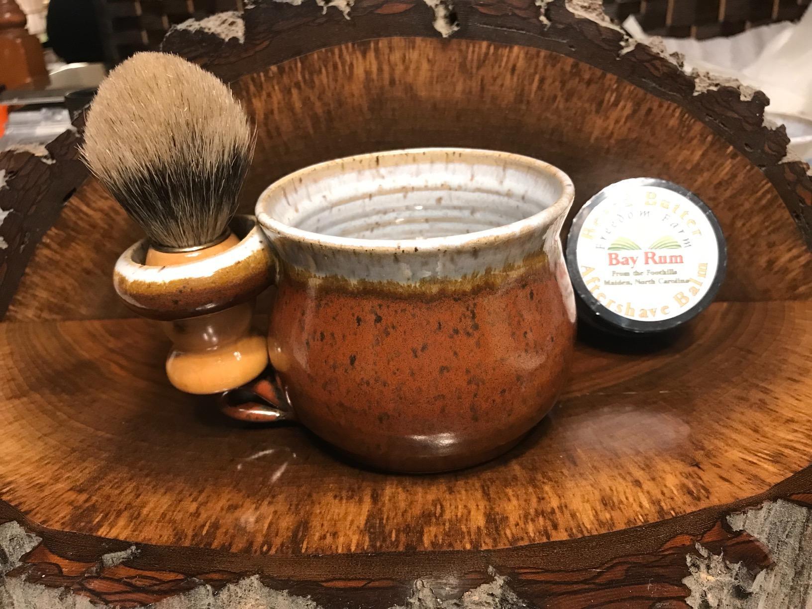 QSHAVE 100% Best Original Pure Badger Hair Shaving Brush Handmade. Real Wood Base. Perfect for Wet Shave, Safety Razor, Double Edge Razor customer photo 1