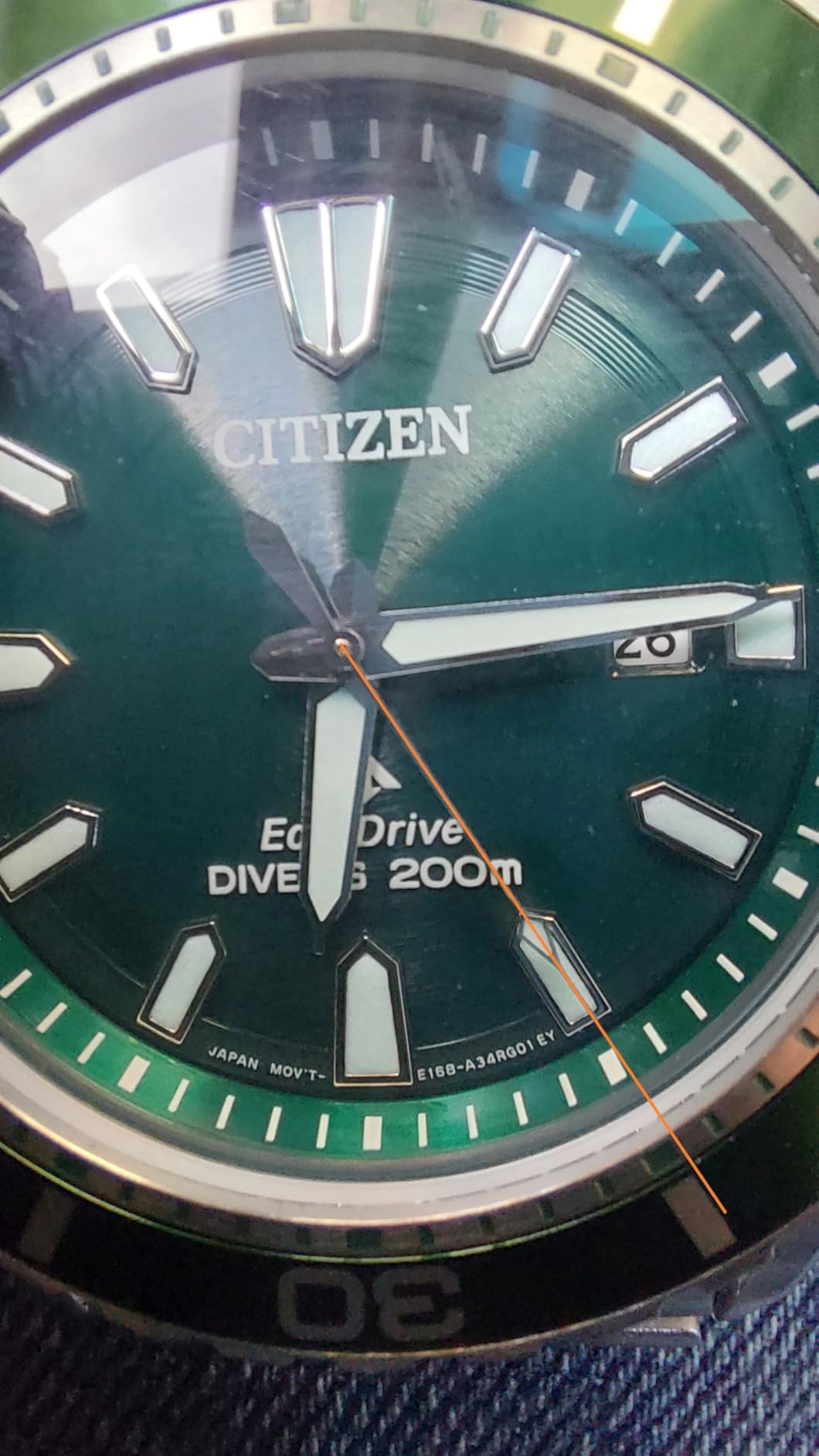 Citizen Men's Promaster Sea Eco-Drive Stainless Steel Watch, 3-Hand Date, One-Way Rotating Bezel, ISO Compliant, Luminous Hands and Markers customer photo 2