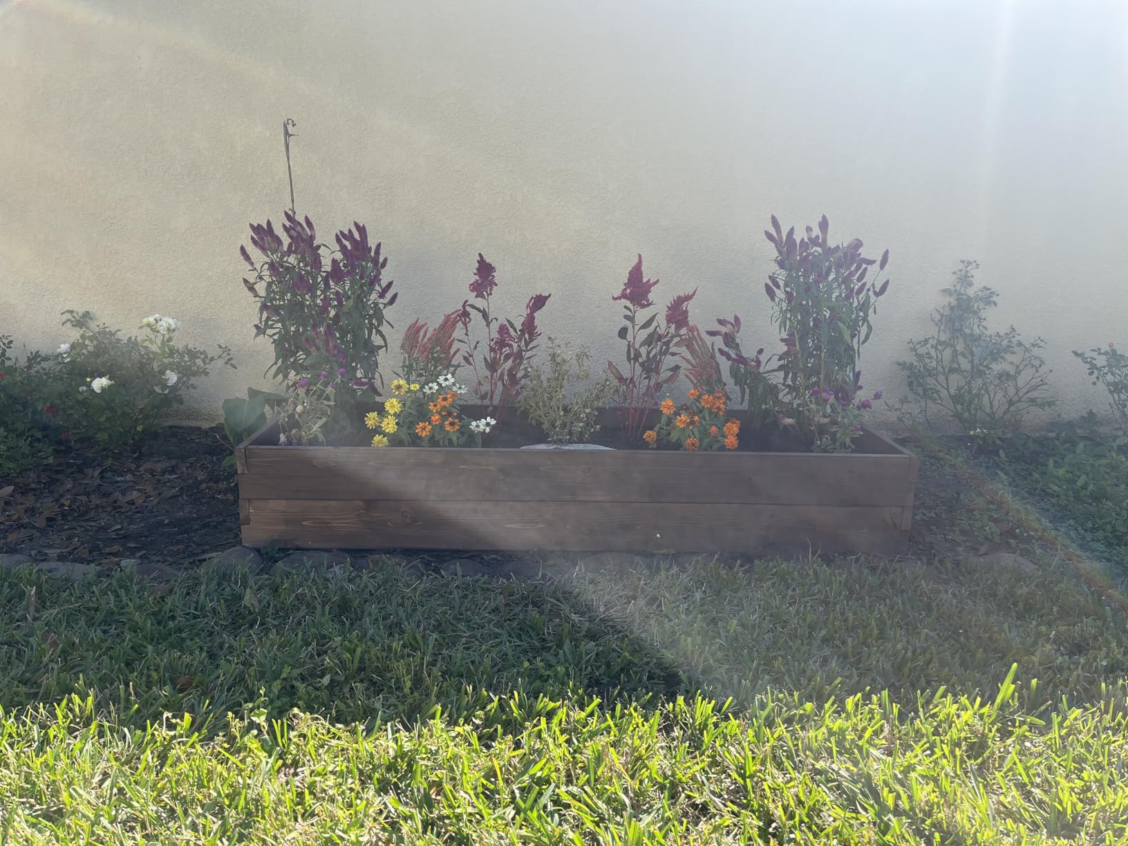 All Things Cedar 4-ft X 2-ft Raised Garden Planter Bed, Western Red Cedar Build customer photo 2