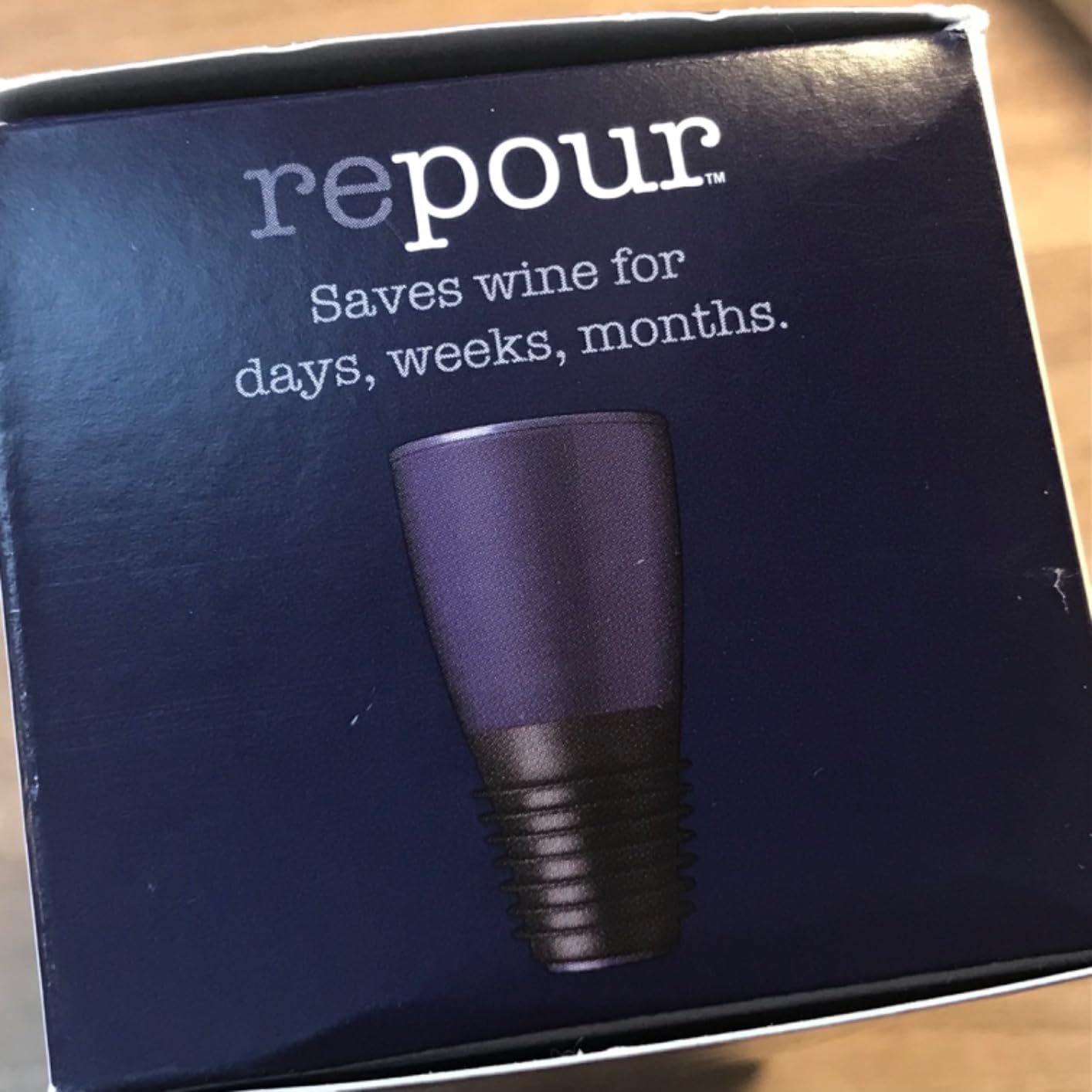 Repour Wine Saver and Stopper - Removes Oxygen, Preserving and Keeping Wine As Fresh As The Day The Bottle Was Opened (10-Pack) customer photo 1
