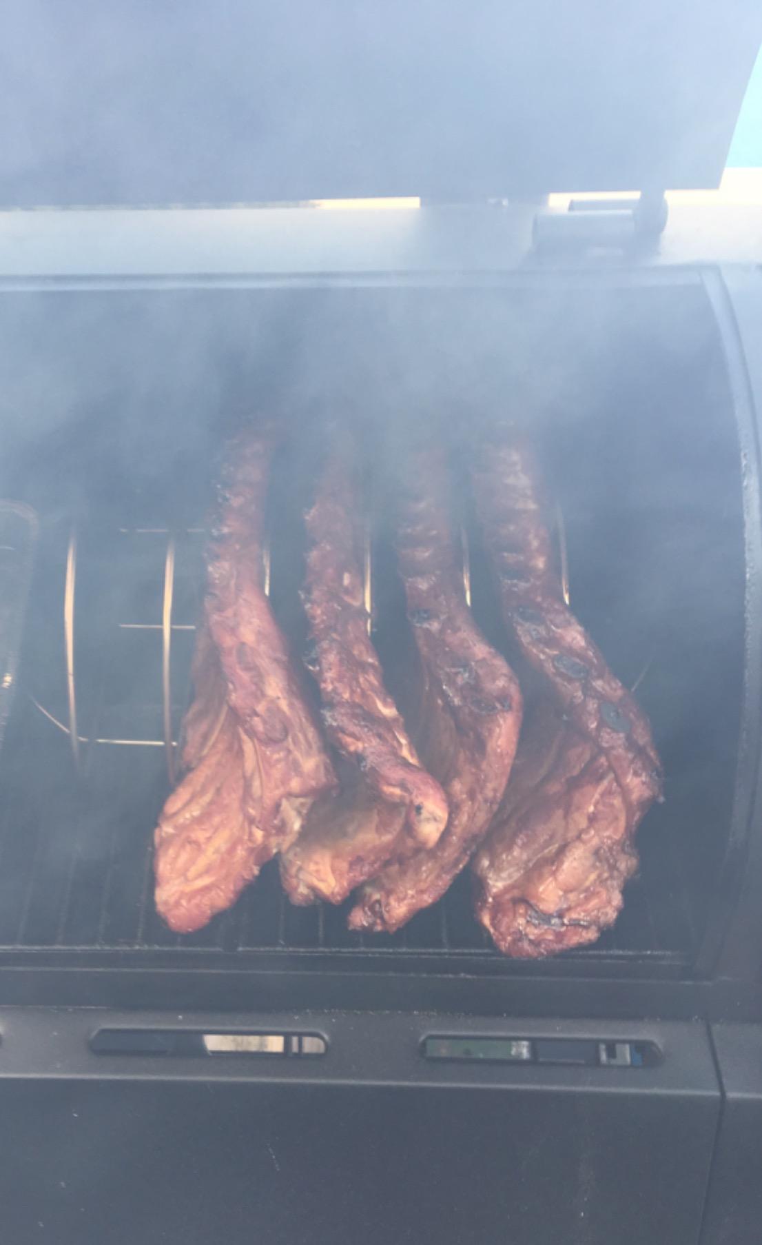 BBQ Rib Rack For Smoker Stainless Steel Rack For Large Big Green Egg and Kamado Joe Smoker Joe and 18