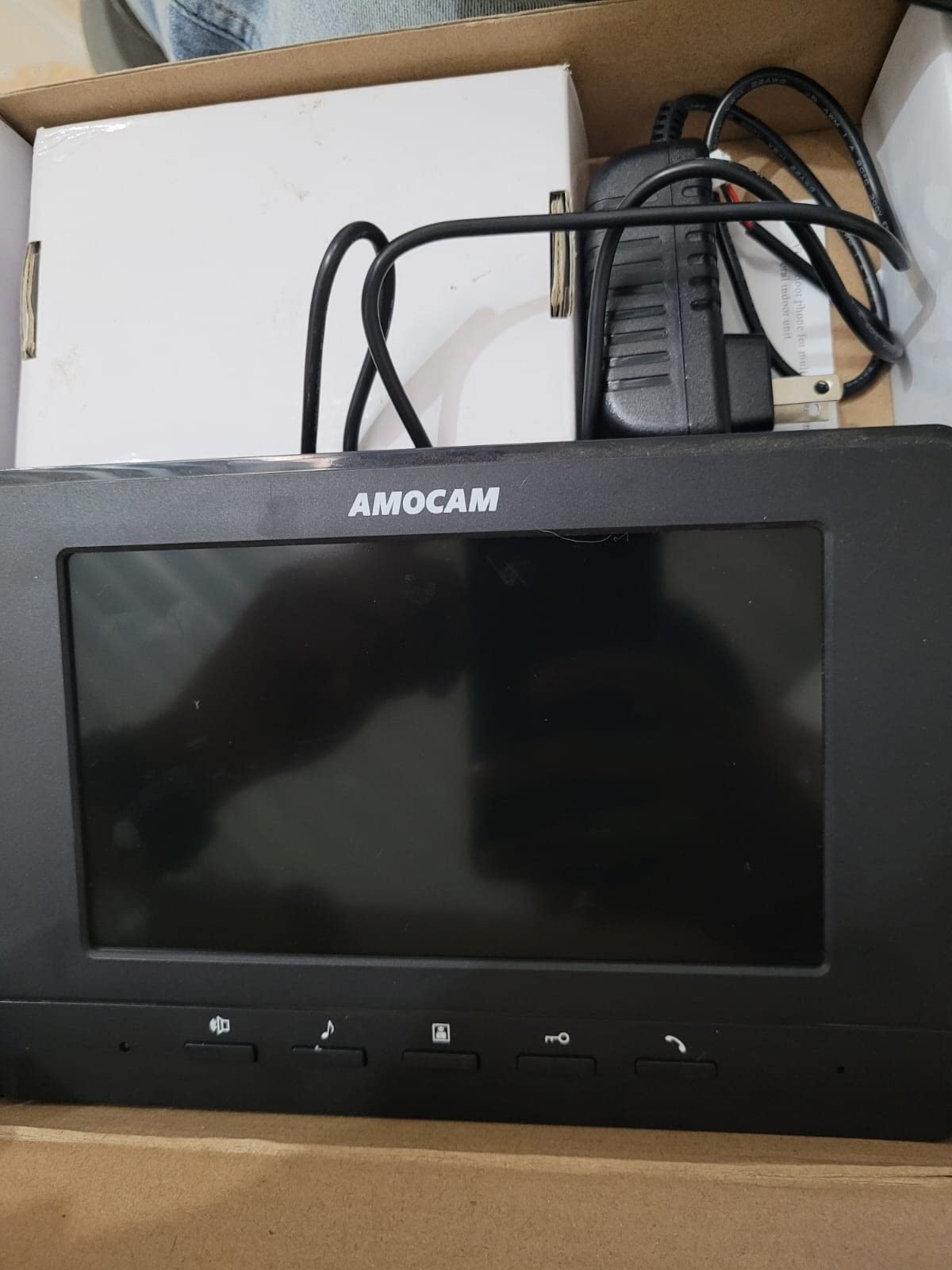 Wired Video Intercom System, 7 Inch Video Doorbell Door Camera Kit customer photo 2
