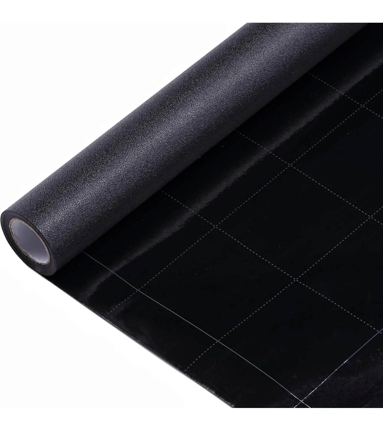VELIMAX Static Cling Total Blackout Window Film Privacy Room Darkening Window Tint Black Window Cover 100% Light Blocking No Glue (17.7 x 78.7 inches) customer photo 2