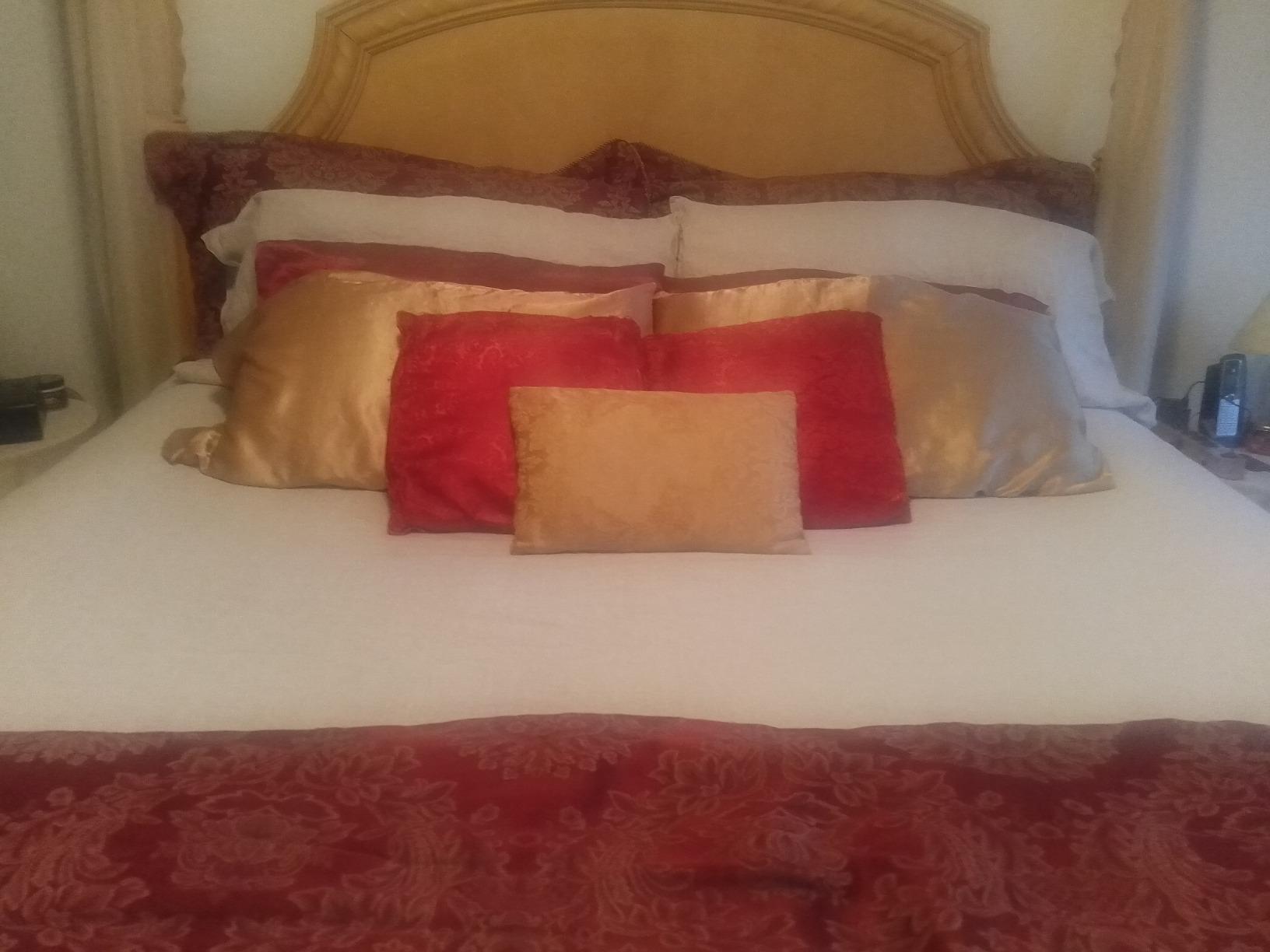 DAPU 100% Linen Sheets Queen Size,170GSM French Flax Pure Linen Sheets Set customer photo 1