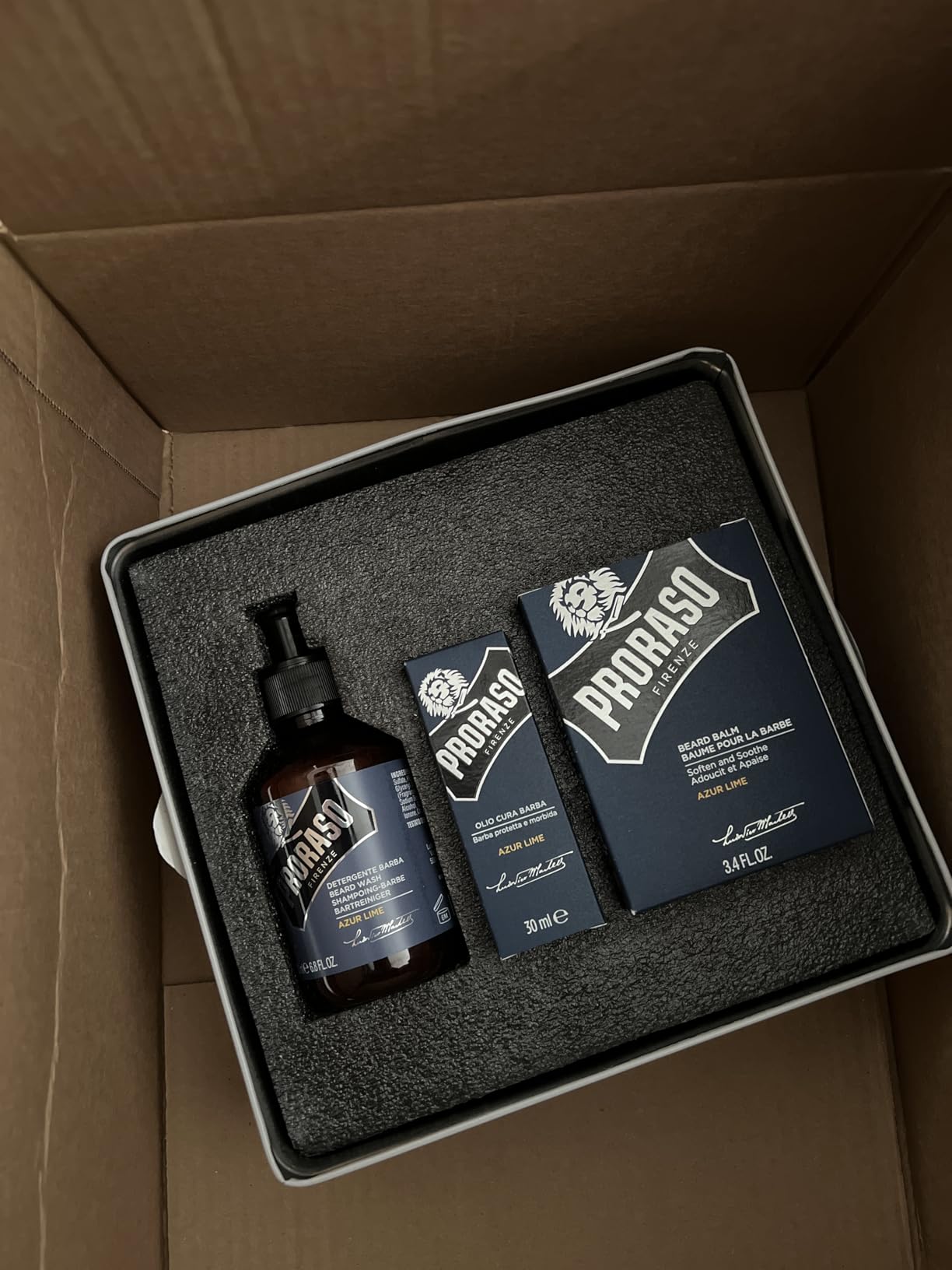 Proraso Beard Care Kit Gift Set for Men with Beard Wash, Beard Oil and Beard Balm customer photo 2