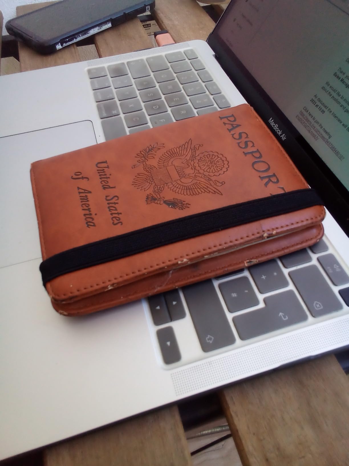 Passport Holder, Travel Essentials, Passport Cover, RFID Travel Wallet customer photo 2