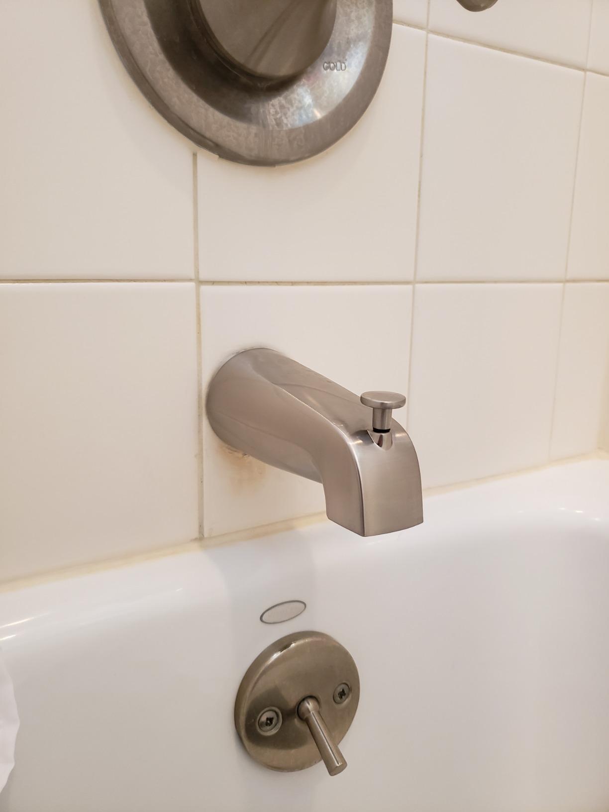 Moen 3839BN Tub Spout, Brushed Nickel customer photo 2