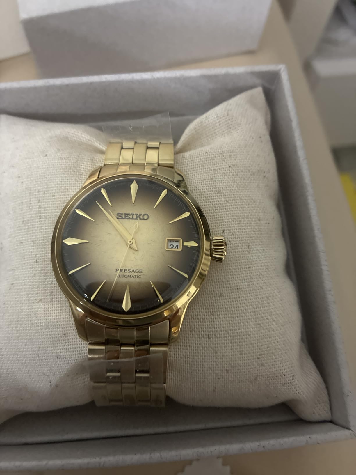 SEIKO Automatic Watch for Men - Presage Cocktail Time - Patterned Dial customer photo 2