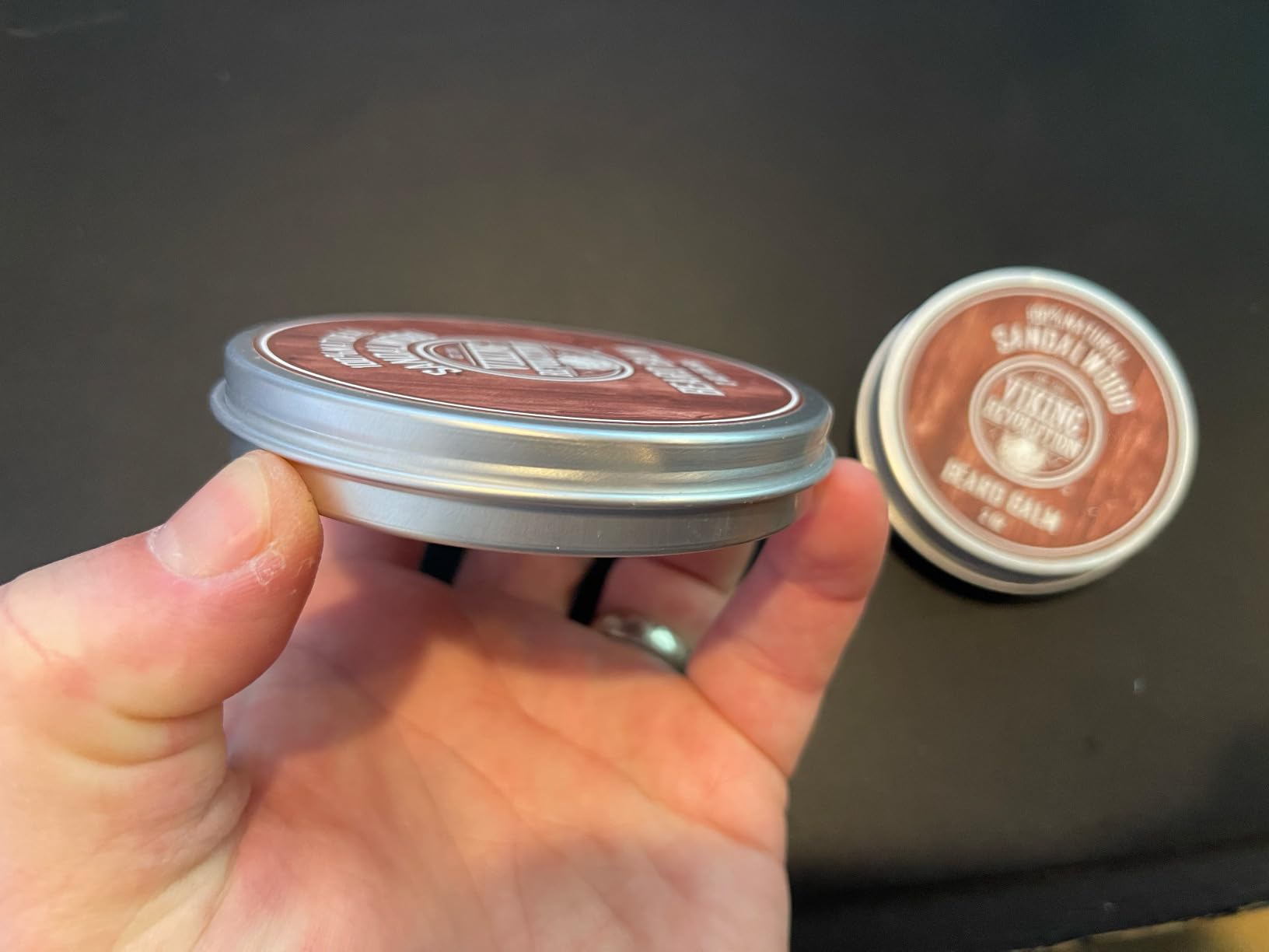 Viking Revolution Beard Balm - Sandalwood - 2 oz customer photo 2