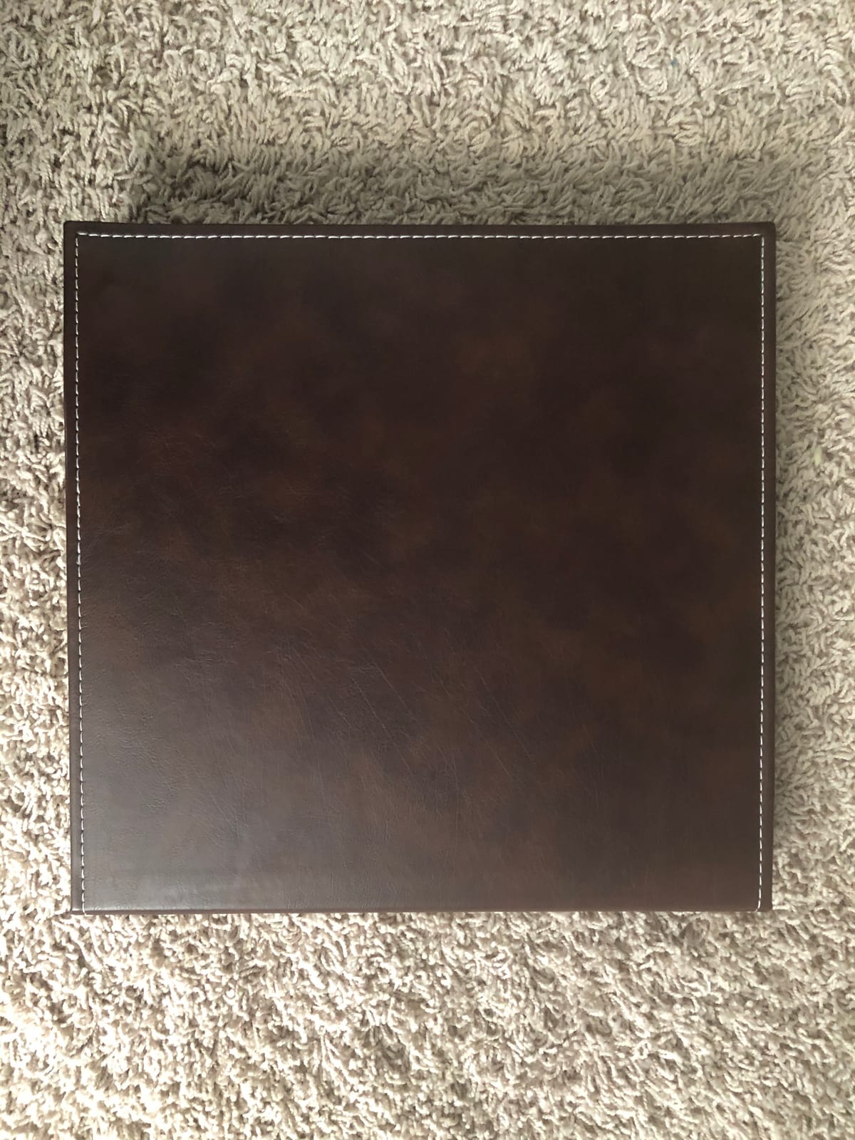 Zoview Self-Adhesive Photo Album, Dust-free, glue free and waterproof Scrapbook Album, Family album, Leather Cover, Hand Made DIY Albums Holds 3x5, 4x6, 5x7, 6x8,8x10 photos customer photo 1