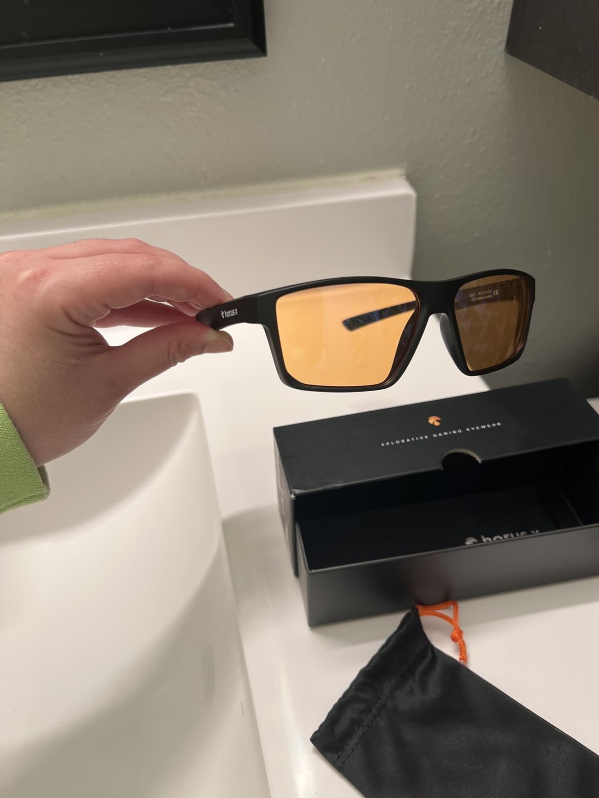 Horus X • Blue Light Blocking Glasses | Gaming Glasses Men Women customer photo 2
