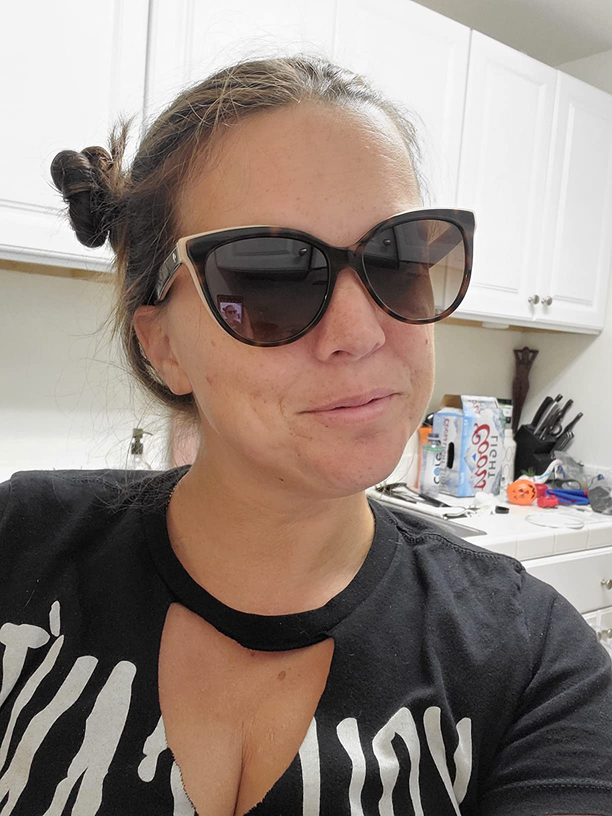 kate spade new york womens Daesha/S Cat Eye Cat Eye Sunglasses customer photo 1