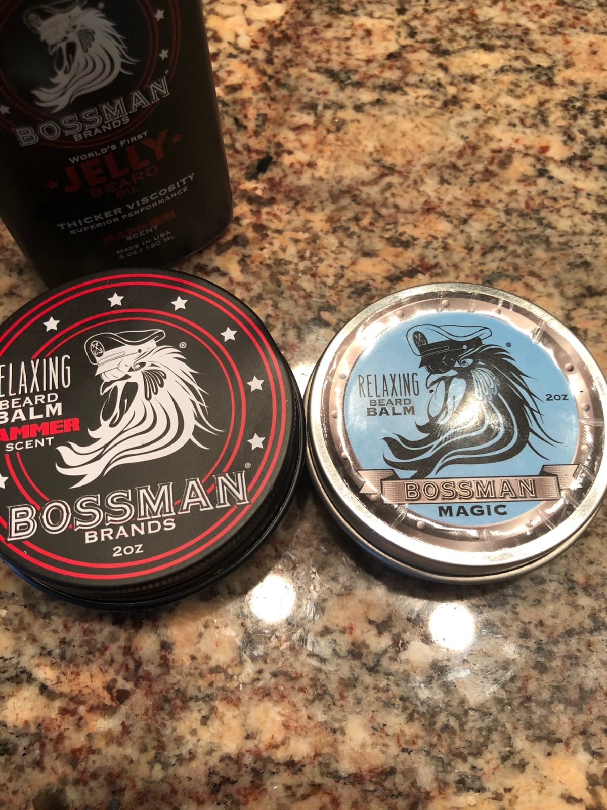 Bossman Essentials Beard Kit for Men, 3-Piece Gift Set - Stagecoach Scent customer photo 1
