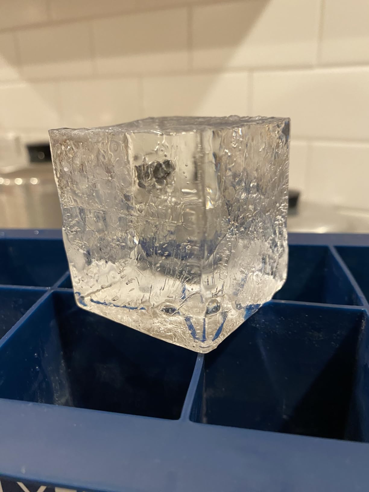 ClearlyFrozen® Best (4.6 Stars) & Top Capacity (10 2” Cubes) Clear Ice Tray customer photo 2
