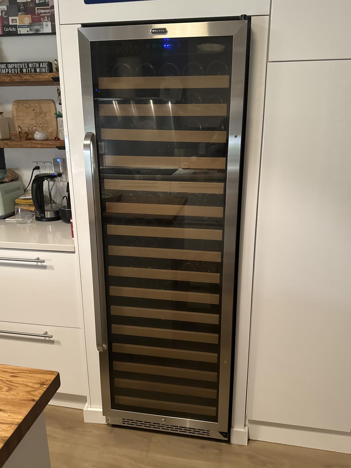 Whynter Wine Refrigerator, 92 Bottle, Large Capacity, Dual Zone, BWR-0922DZ customer photo 2