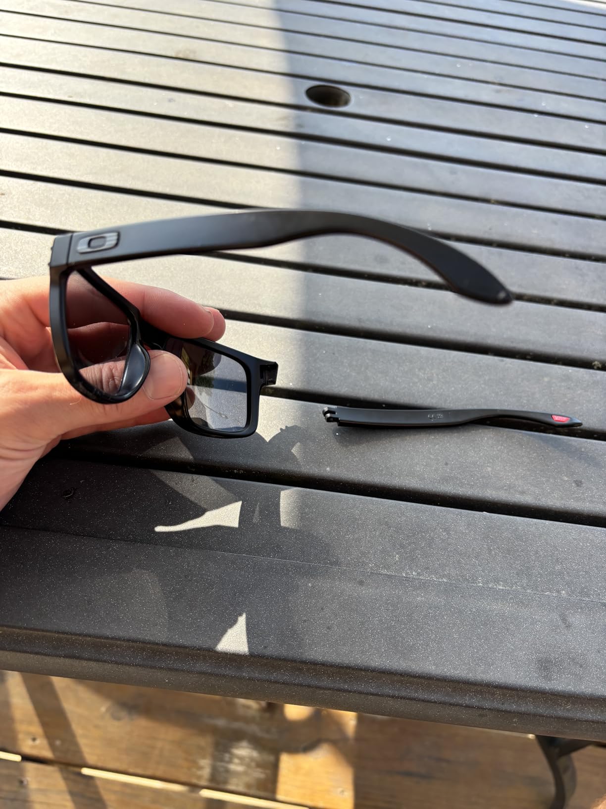 Oakley Men's Oo9102 Holbrook Polarized Square Sunglasses customer photo 1