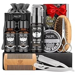 Beard Kit Birthday Gifts for Men Grooming & Care w/ Wash, Brush, Balm, Comb customer photo 1