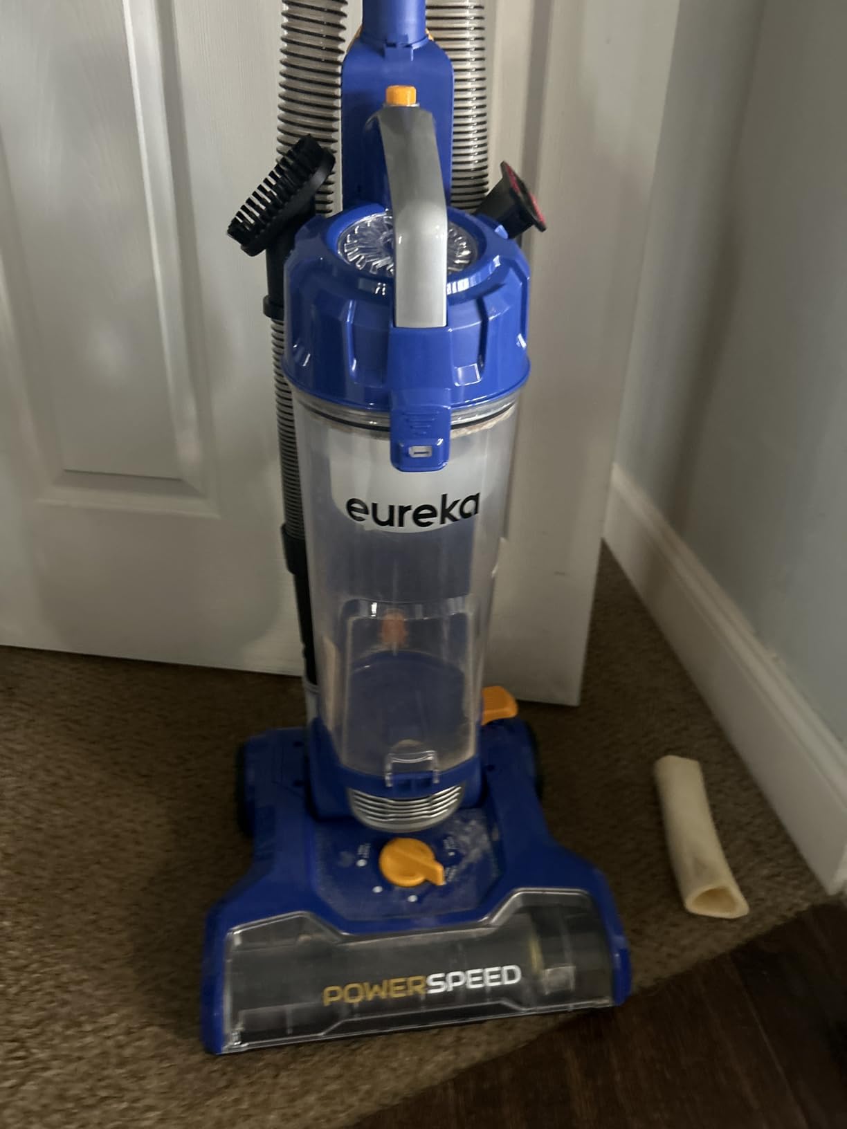 Eureka NEU182A PowerSpeed Lightweight Bagless Upright Vacuum Cleaner, Blue, Lite customer photo 2