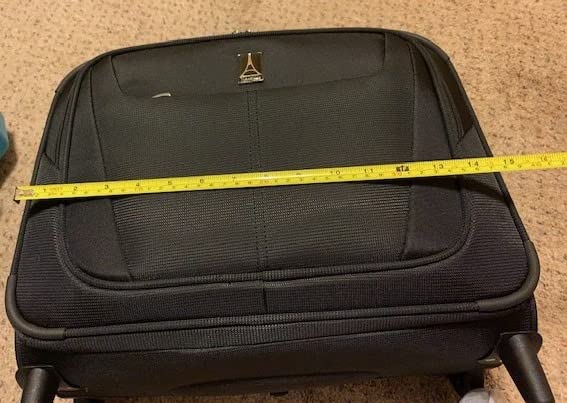 Travelpro Maxlite 5 Softside Rolling Underseat Tote, Black, 14-Inch customer photo 2