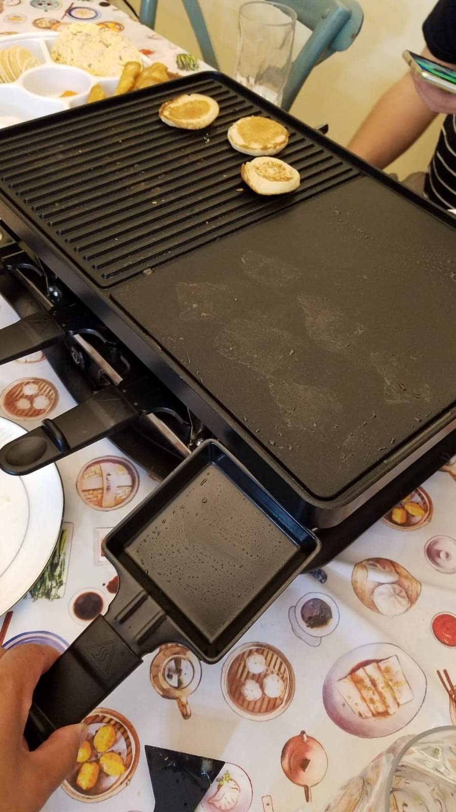 Hamilton Beach Electric Indoor Raclette Grill For Parties & Family Fun customer photo 2