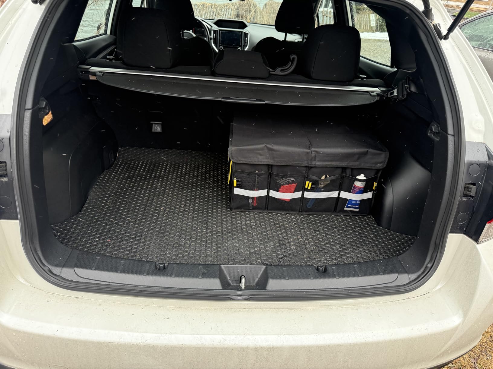 Oasser Trunk Organizer with Sturdy Hard Lid, Large, Black customer photo 2