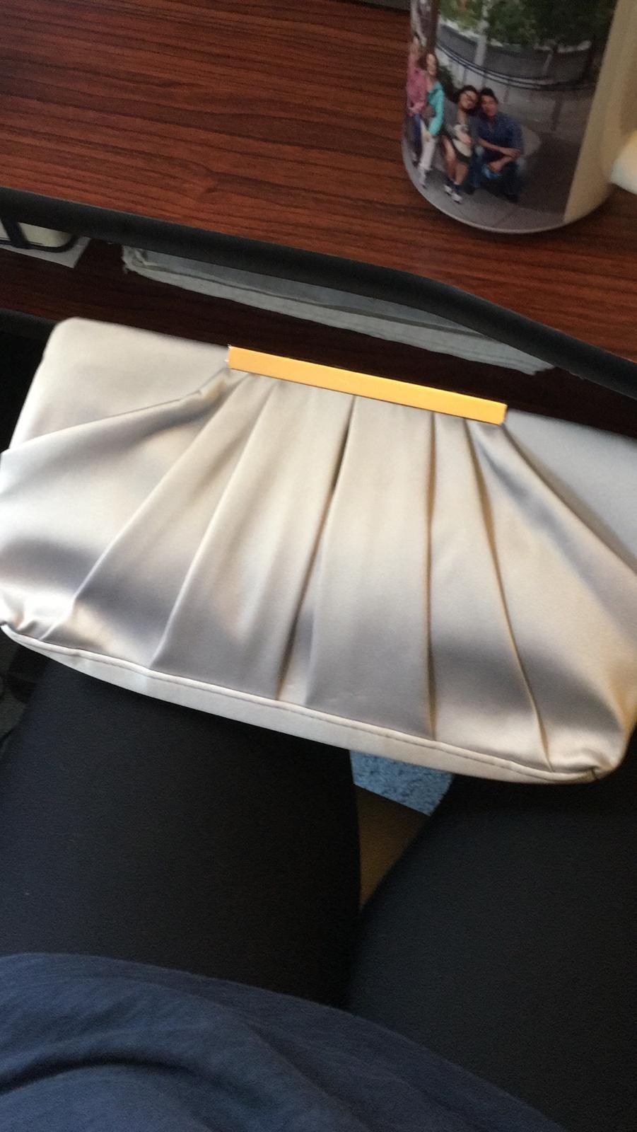 CHARMING TAILOR Clutch Evening Bag Elegant Pleated Satin Formal Handbag Simple Classy Purse for Women customer photo 1
