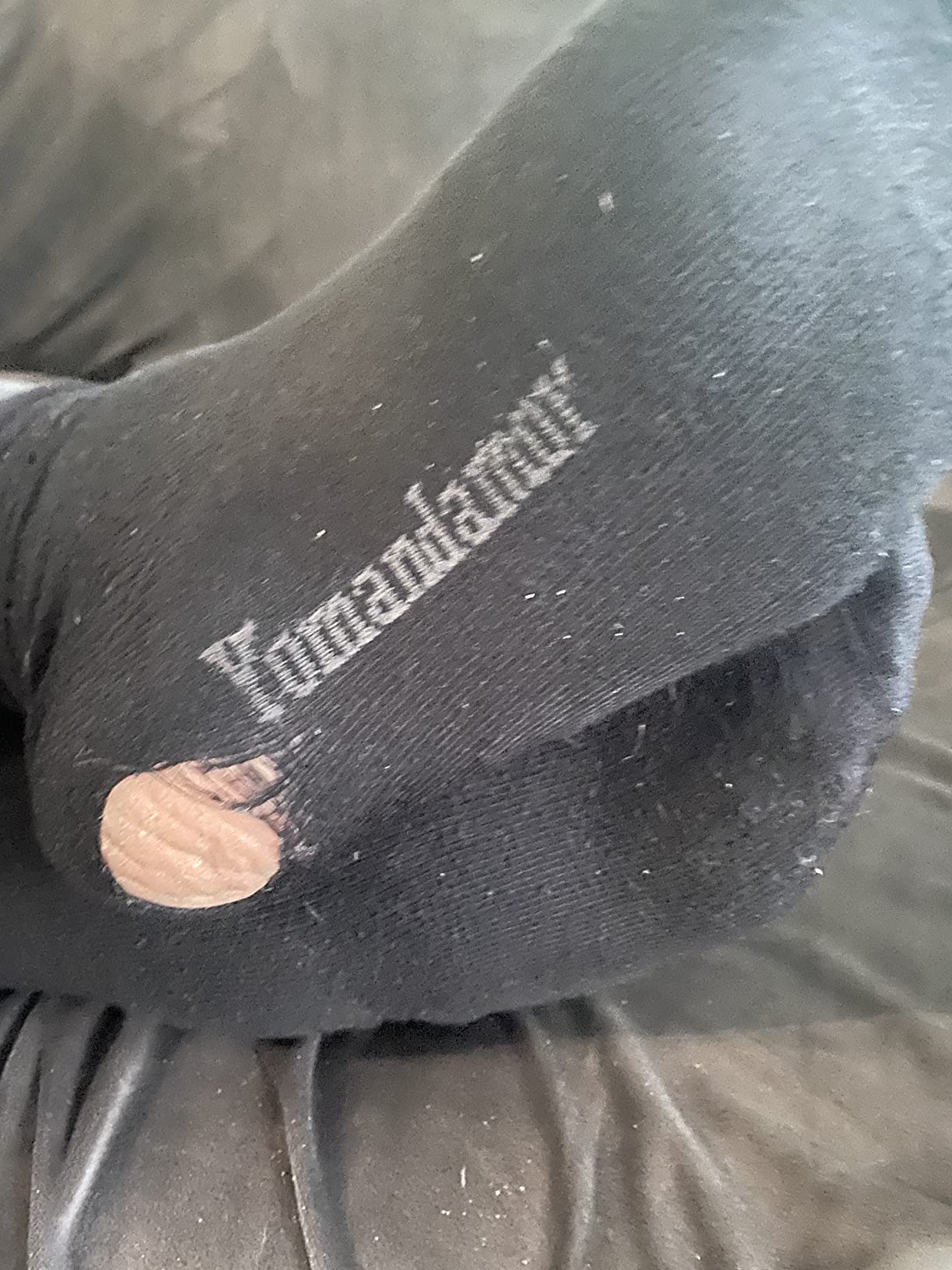 Yomandamor Mens Coolmax Ankle Wide Stretched Diabetic Socks with Seamless Toe,5 Pairs customer photo 1