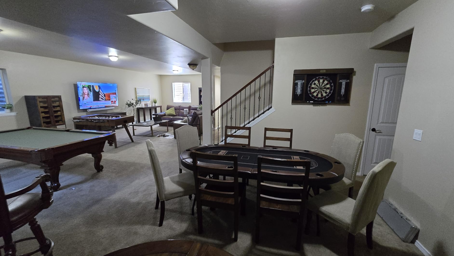 Barrington Folding Poker Table for up to 10 Players customer photo 2