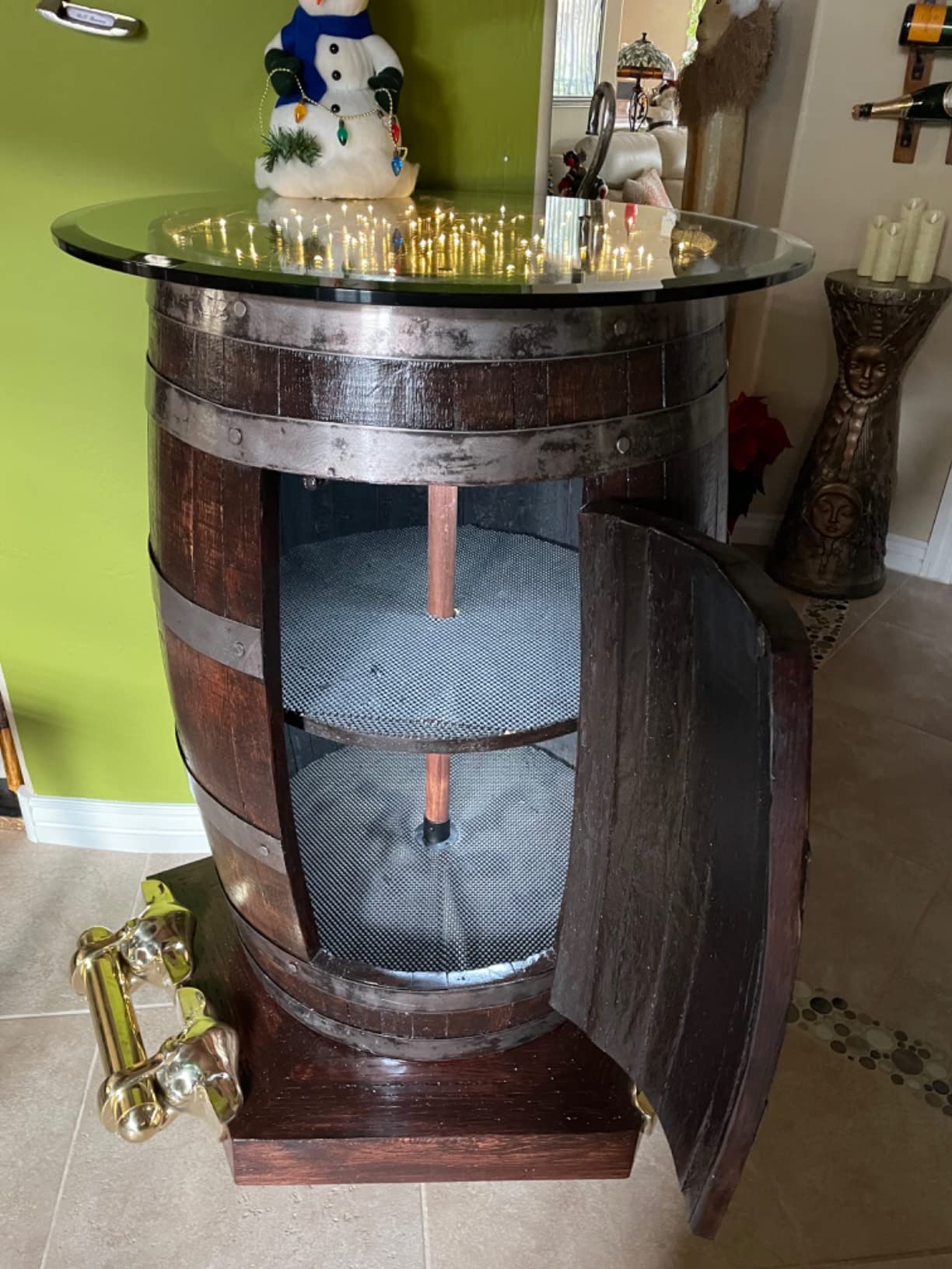 Midwest Barrel Company Bourbon/Whiskey Barrel, 53 Gallon, Headstamp customer photo 2