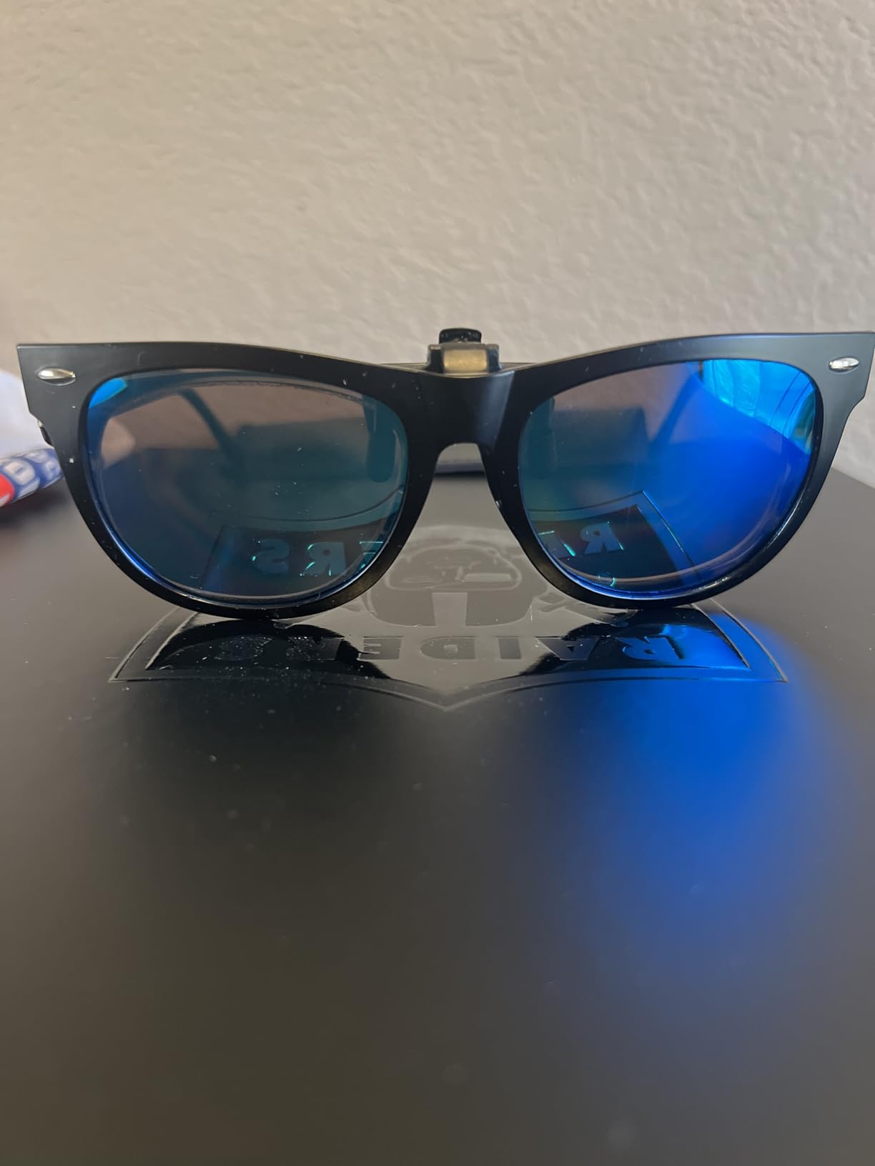 Clip-on Sunglasses Polarized Extra Large Unisex Anti-Glare Driving Glasses With Flip Up for Prescription Glasses customer photo 2