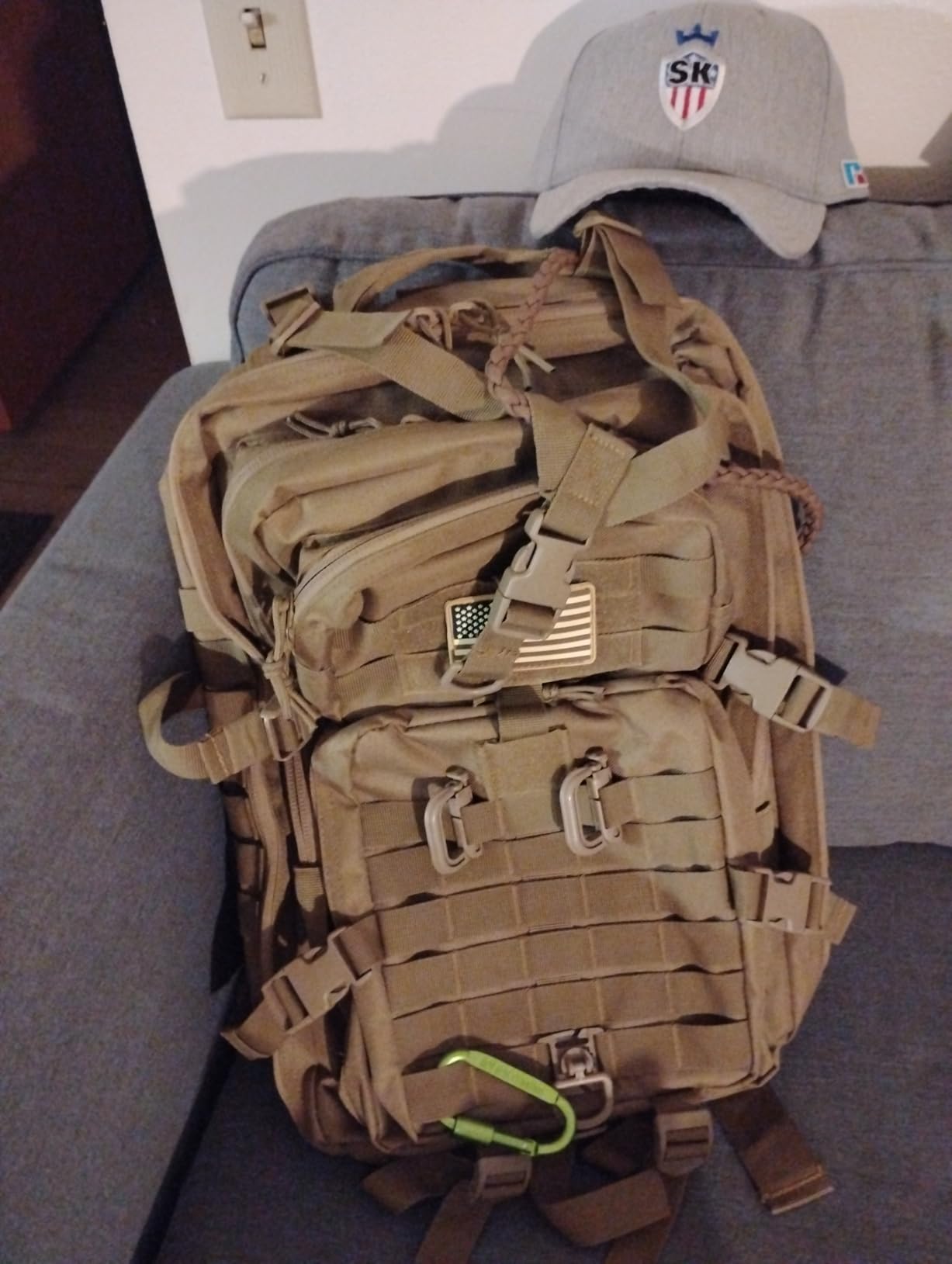 Hannibal Tactical MOLLE Assault Backpack, Tactical Backpack Military Army Camping Rucksack customer photo 2