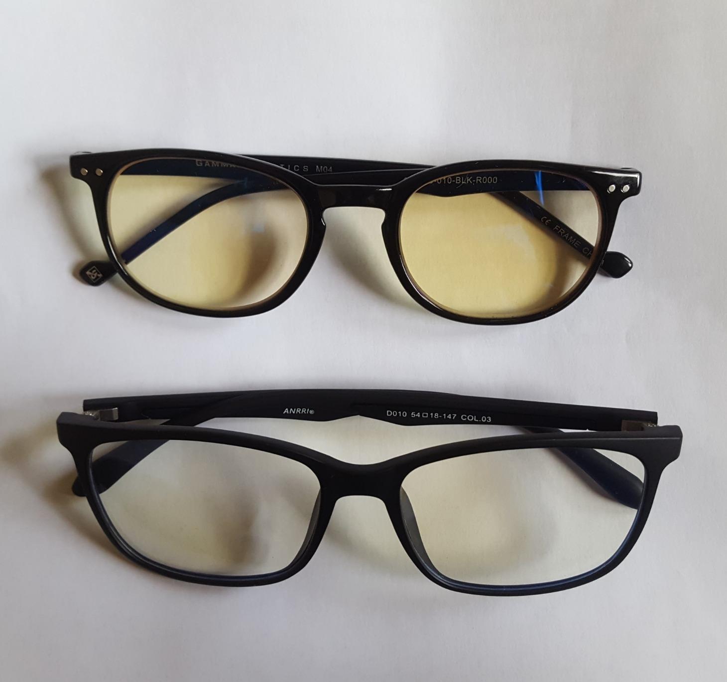 ANRRI Blue Light Glasses for Men Women, Lightweight Computer Glasses customer photo 2