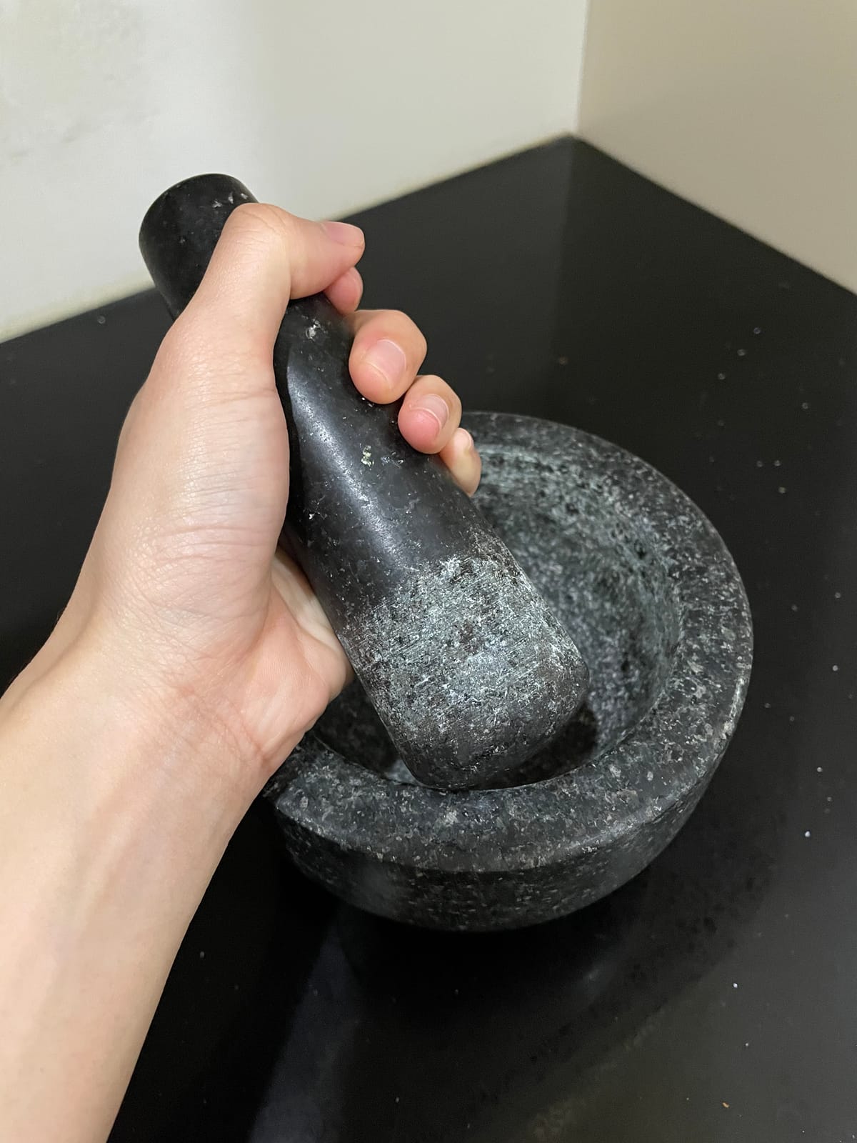 Cole & Mason Granite Mortar & Pestle, Grey, 5