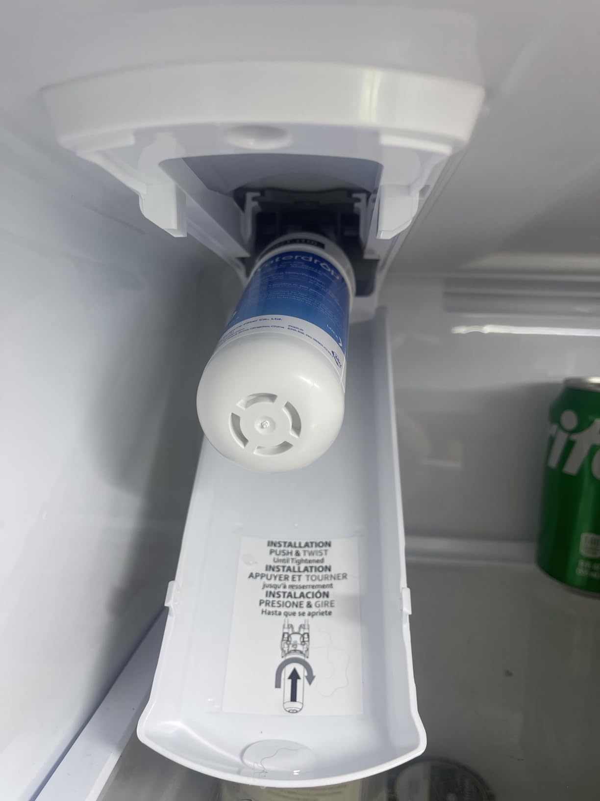 Waterdrop ADQ747935 Refrigerator Water Filter and Air Filter, 3 Combo - Replacement for LG LT1000PC, LT1000P/PCS ThinQ customer photo 1
