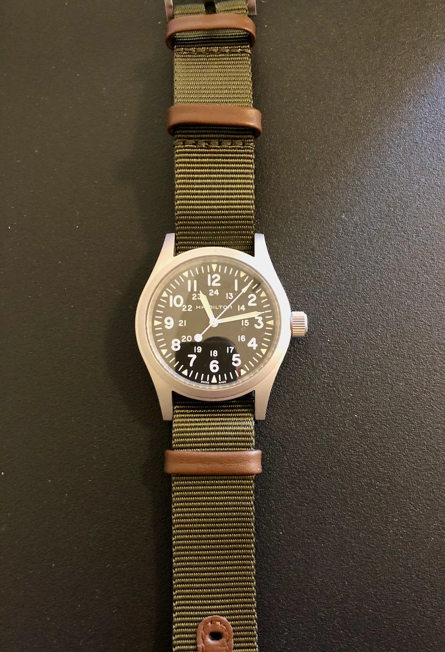Hamilton Khaki Field Mechanical Men's Watch, 38mm Stainless Steel Case customer photo 1