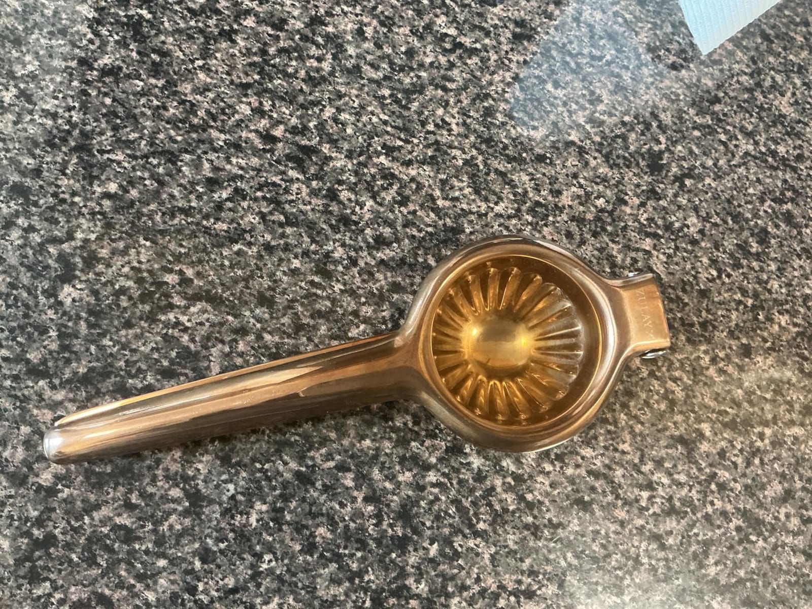 Lemon Squeezer Stainless Steel with Premium Quality Heavy Duty Solid Metal Squeezer Bowl - Large Manual Citrus Press Juicer and Lime Squeezer Stainless Steel - by Zulay Kitchen customer photo 2