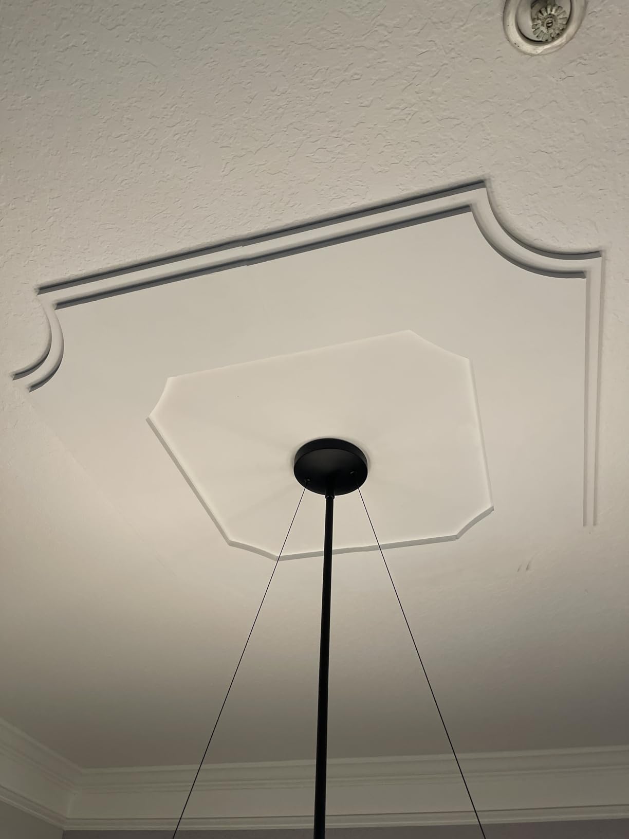 Ekena Millwork CMP12LE-06000 Locke Architectural Grade PVC Contemporary Urethane Ceiling Medallions 12
