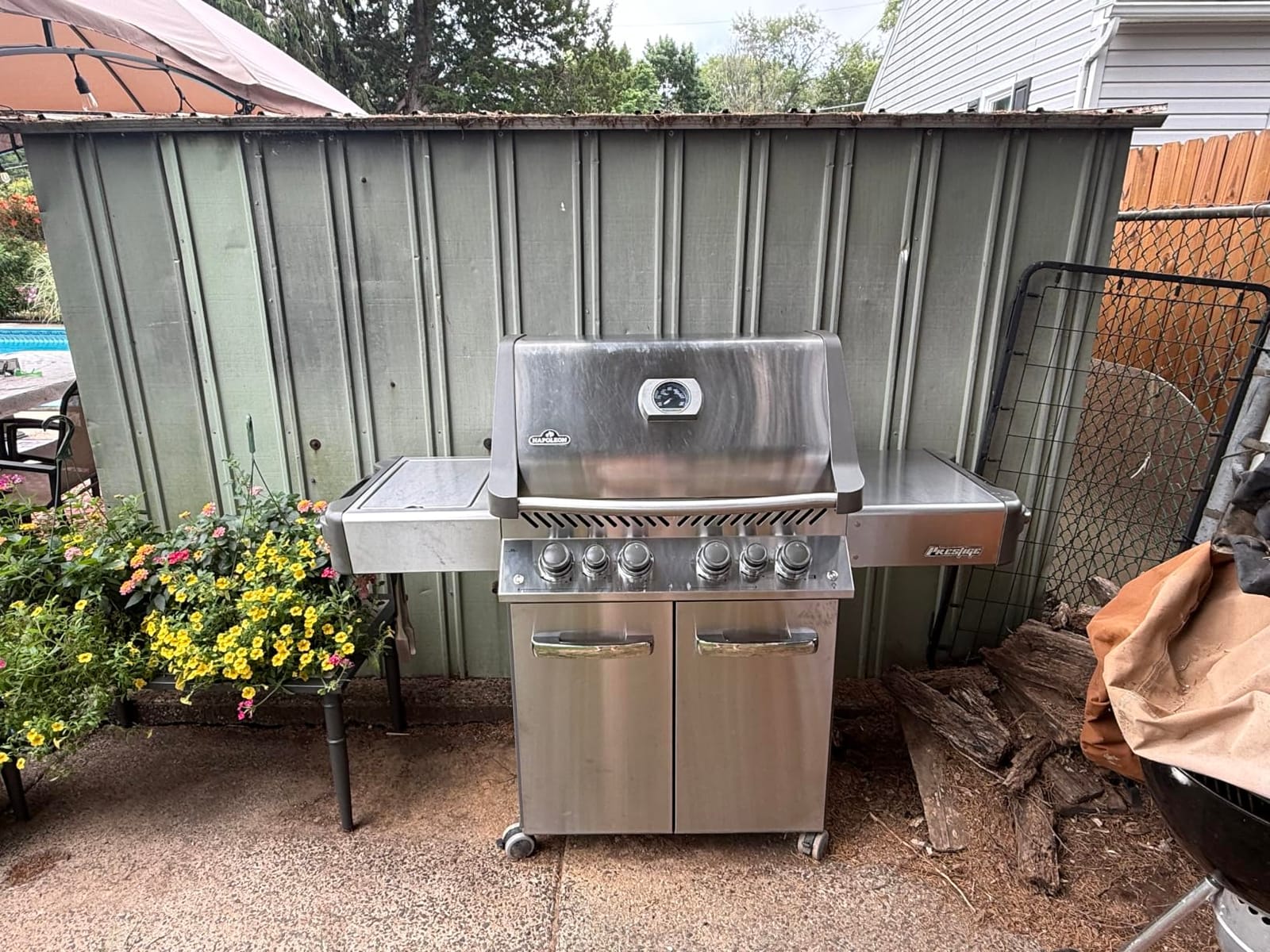 Napoleon P500RSIBPSS-3 Prestige 500 RSIB Propane Gas Grill, sq. in + Infrared Side and Rear Burner, Stainless Steel customer photo 2