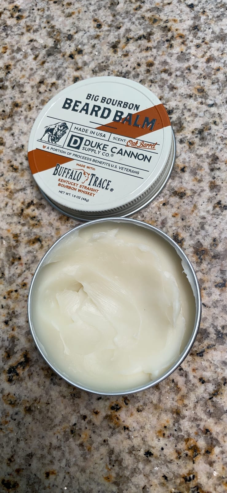 Duke Cannon Big Bourbon Beard Balm, 1.6oz customer photo 1