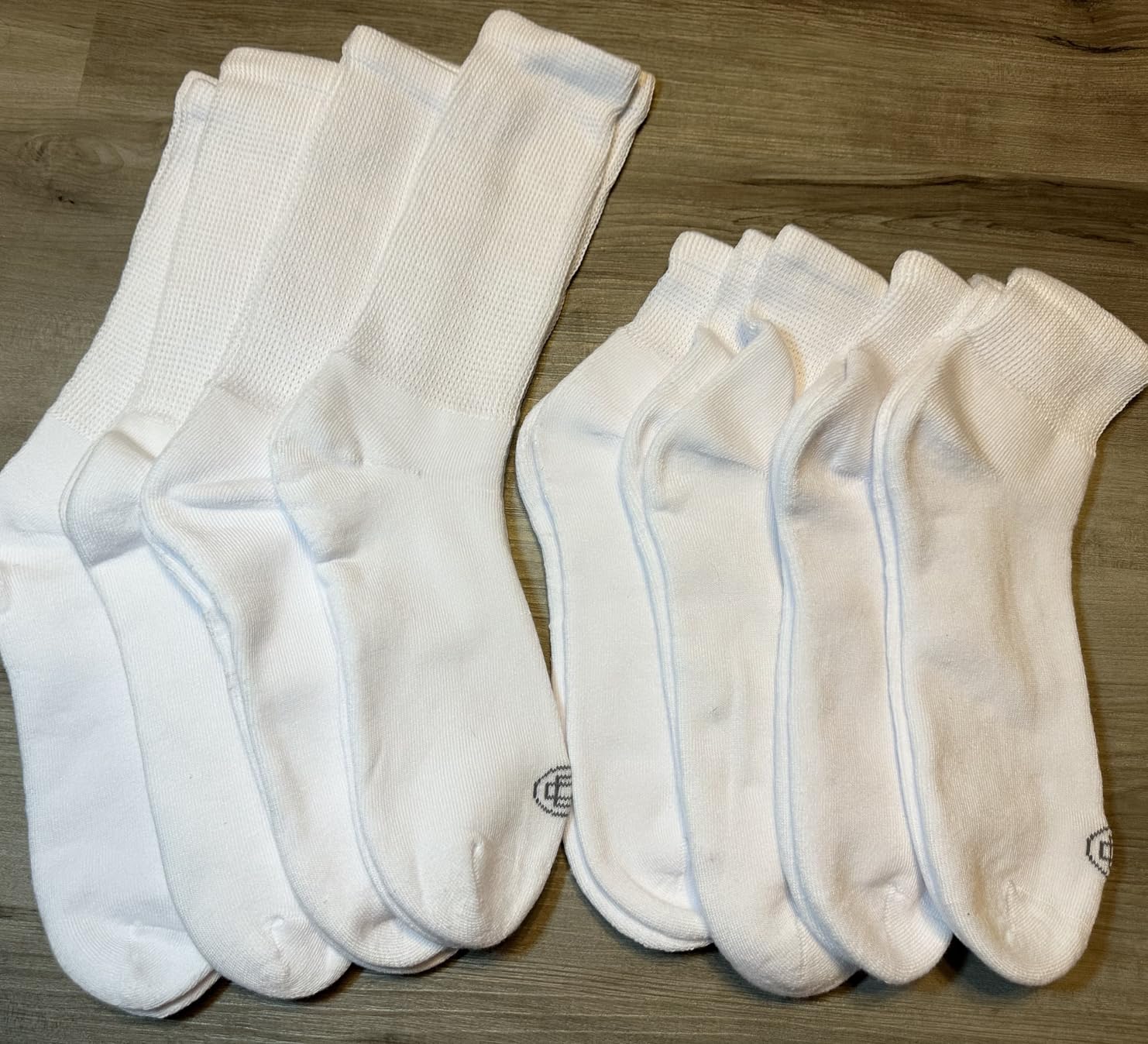 Doctor's Choice Diabetic Crew Socks for Men, Non-Binding Top, 4 Pairs customer photo 2