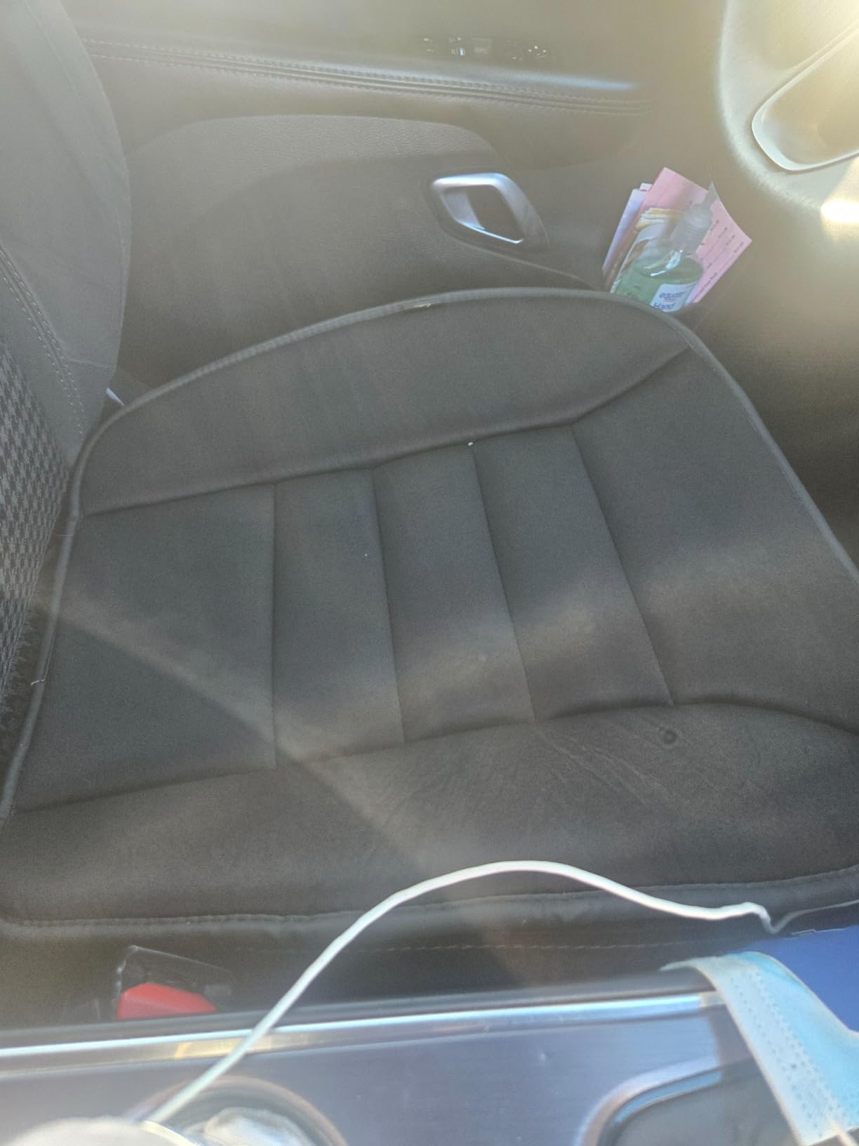 kingphenix Memory Foam Car Seat Cushion for Driver and Office Chair Comfort customer photo 1
